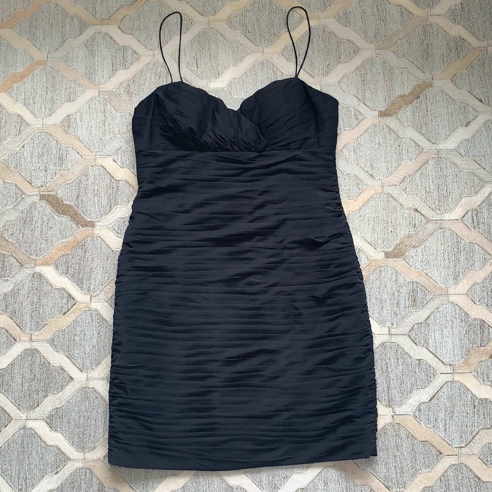 Aidan Mattox Black Cocktail Dress